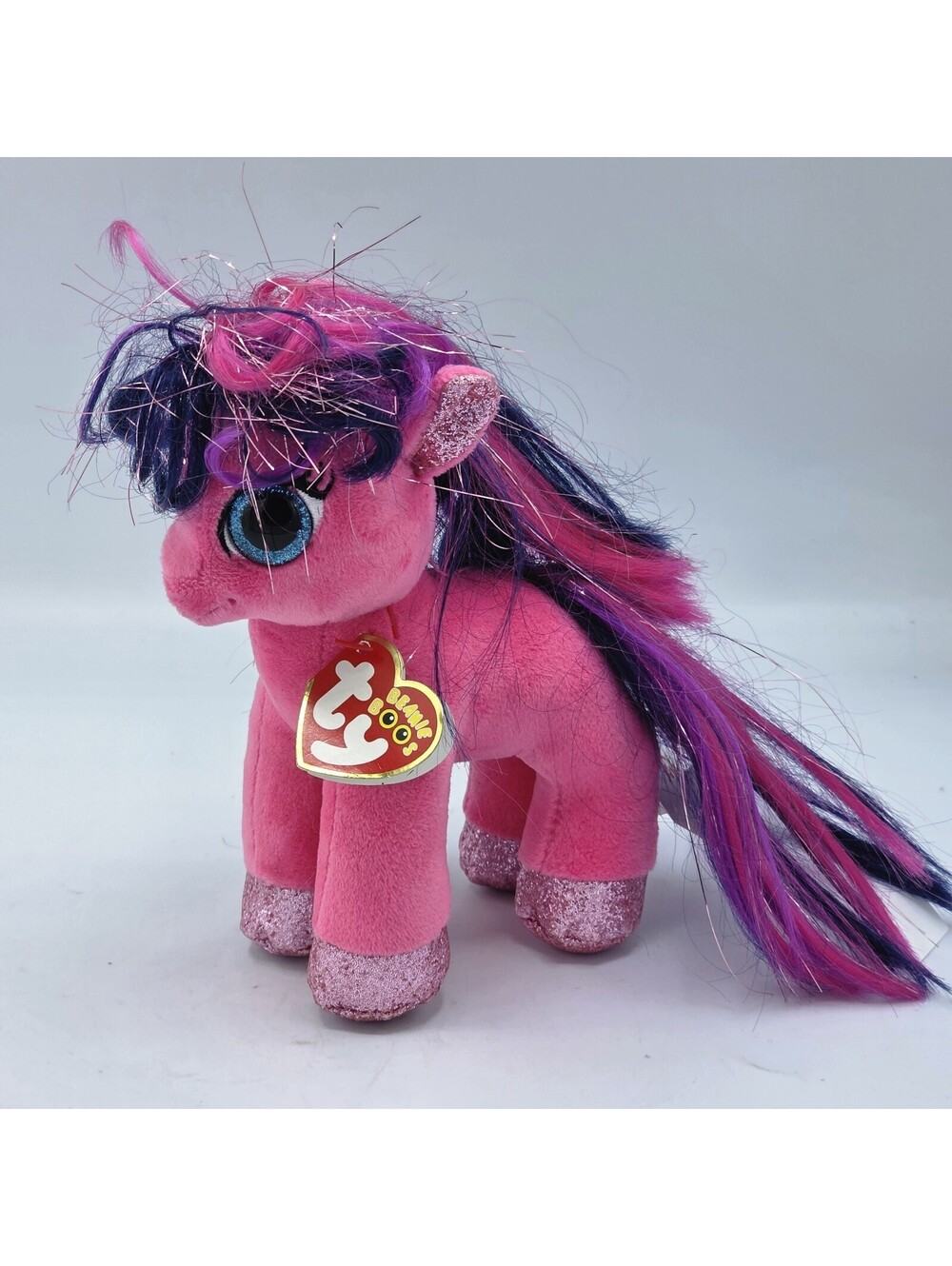 TY Beanie Boos - RUBY the 6" Pink Pony - Plush Stuffed Animal Toy - With Tag